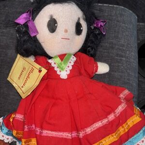 Nicaraguan Doll In Red Dress  Grace Mexican